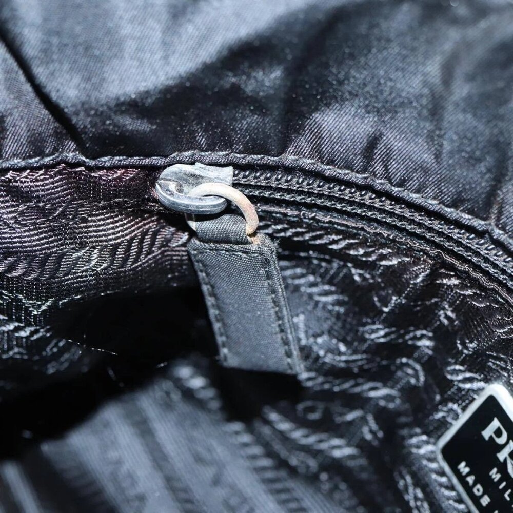 PRADA Hand Bag Nylon Black Auth bs16849 - Picture 11 of 16